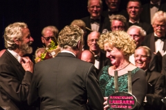 Lambardi Mannenkoor, afscheidsconcert Dirigent Ton Slegers op 20 oktober 2013